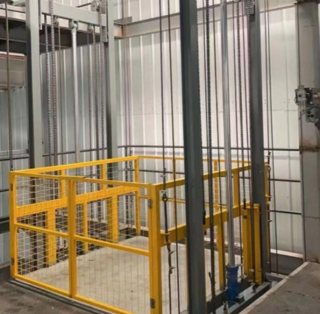 梅州导轨式升降机一般加工周期